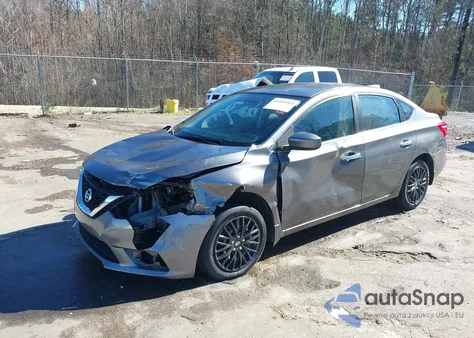 2016 Nissan Sentra S z USA, uszkodzony, nr VIN 3N1AB7AP5GY312109